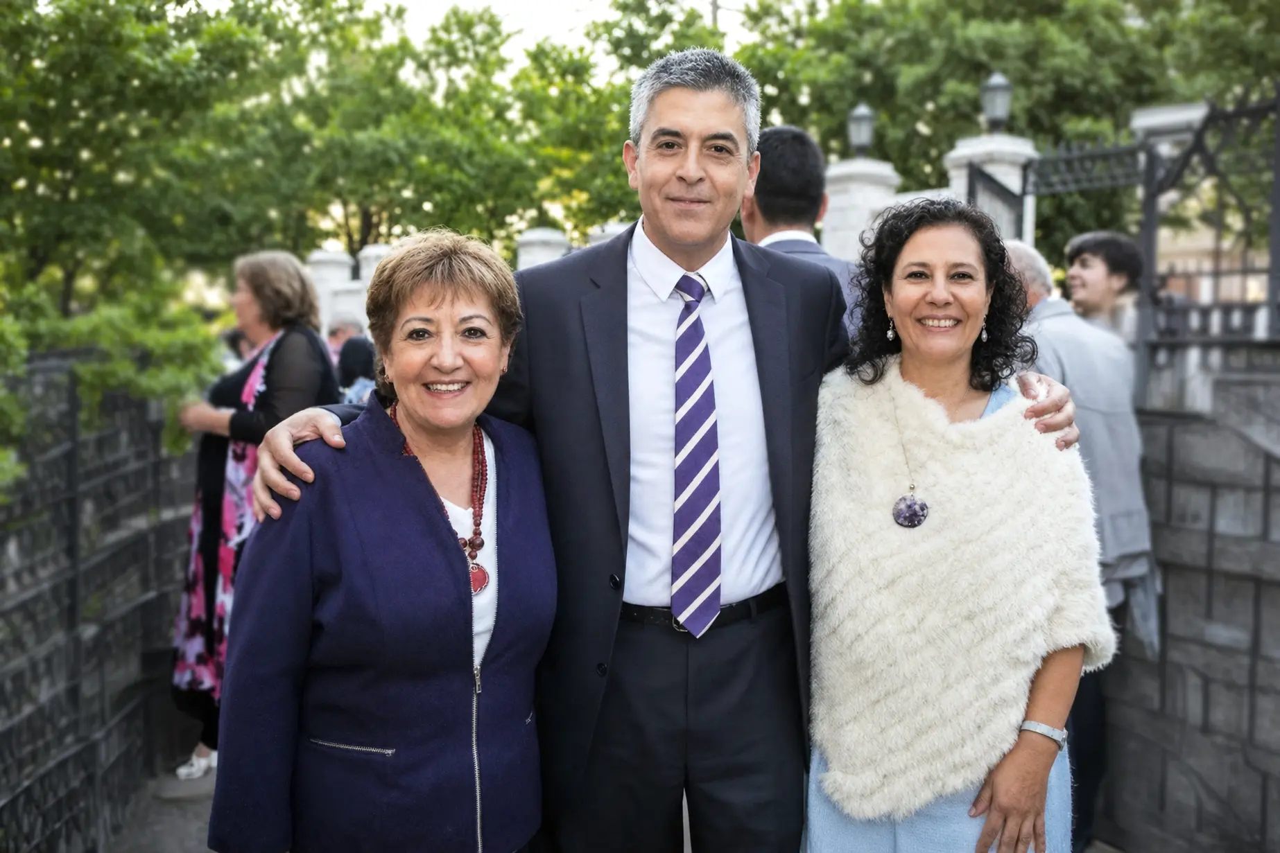María Angélica Bon junto a colegas en el Encuentro de Corredores Bci Seguros 2018